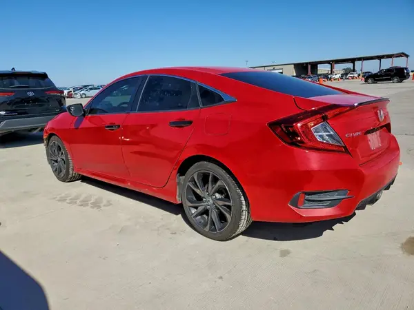 2HGFC2F80KH554973 2019 HONDA CIVIC - Image 2