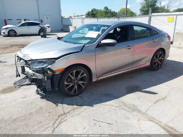 2HGFC2F80KH564192 2019 HONDA CIVIC - Image 2