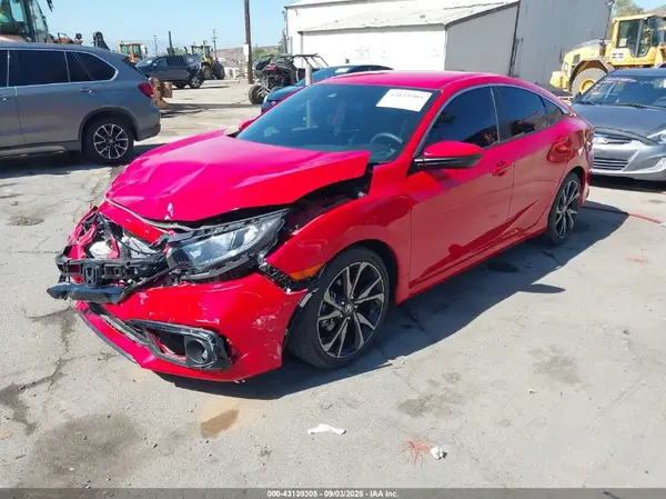2HGFC2F80KH564290 2019 HONDA CIVIC - Image 2