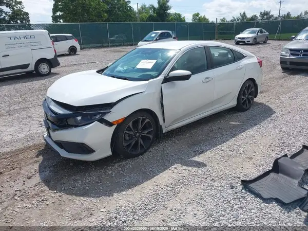 2HGFC2F80KH580375 2019 HONDA CIVIC - Image 2
