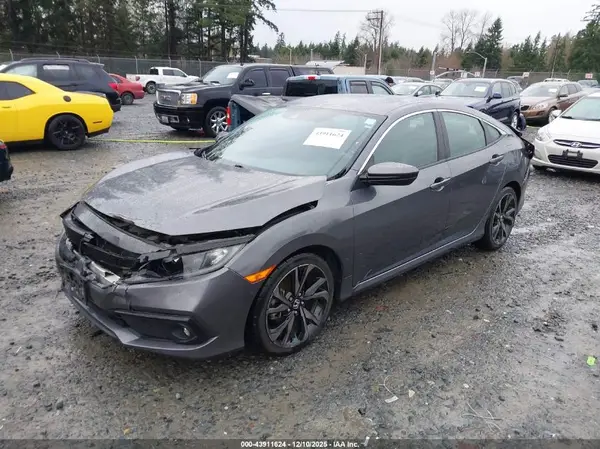 2HGFC2F80KH582384 2019 HONDA CIVIC - Image 2