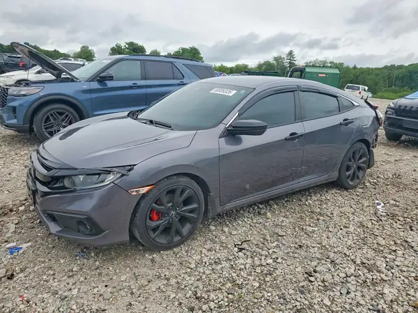 2HGFC2F80KH583535 2019 HONDA CIVIC - Image 1