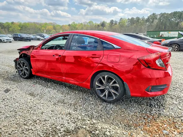 2HGFC2F80KH592123 2019 HONDA CIVIC - Image 2