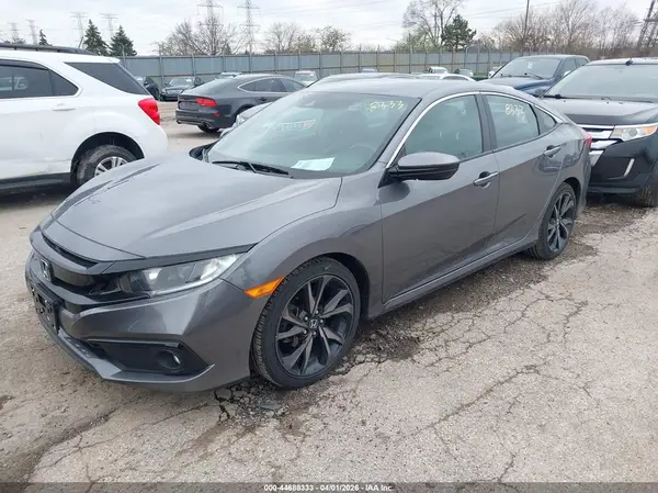 2HGFC2F80KH596592 2019 HONDA CIVIC - Image 2