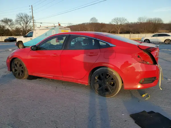 2HGFC2F80KH603363 2019 HONDA CIVIC - Image 2
