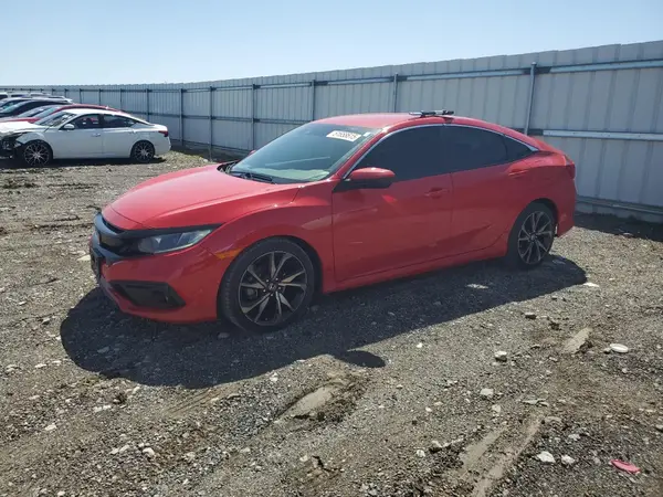 2HGFC2F80KH604206 2019 HONDA CIVIC - Image 1