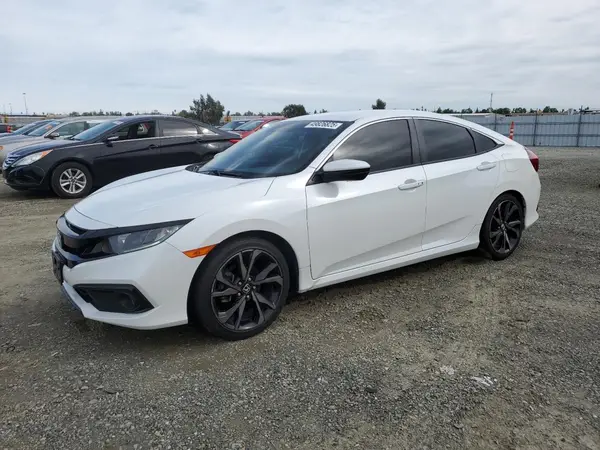 2HGFC2F80KH605078 2019 HONDA CIVIC - Image 1