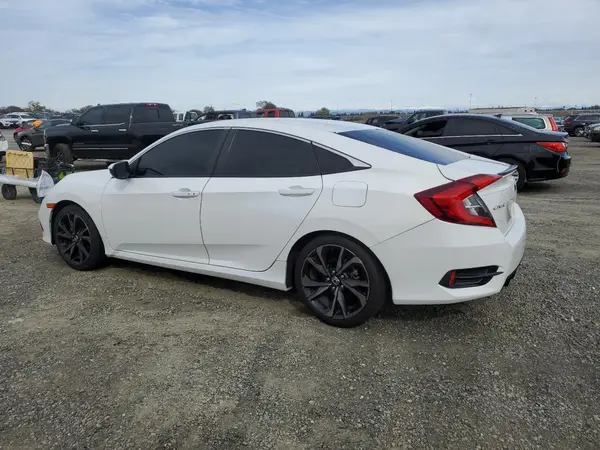 2HGFC2F80KH605078 2019 HONDA CIVIC - Image 2