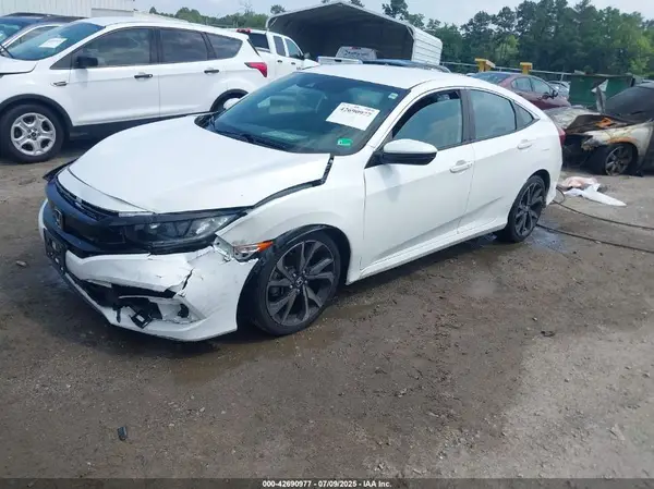 2HGFC2F80LH544543 2020 HONDA CIVIC - Image 2