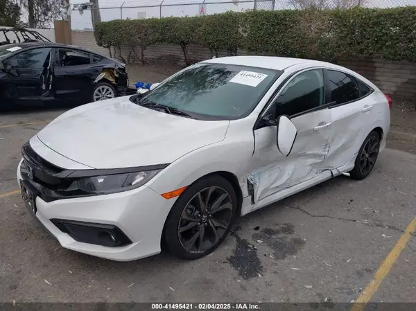 2HGFC2F80LH581043 2020 HONDA CIVIC - Image 2