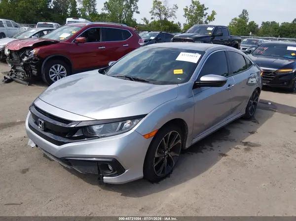 2HGFC2F80MH532572 2021 HONDA CIVIC - Image 2