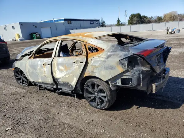 2HGFC2F81KH033518 2019 HONDA CIVIC - Image 2