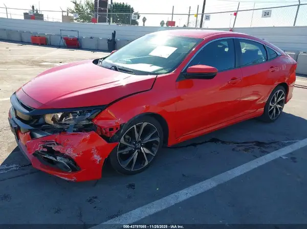 2HGFC2F81KH525692 2019 HONDA CIVIC - Image 2