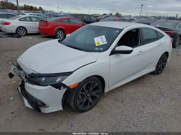 2HGFC2F81KH536787 2019 HONDA CIVIC - Image 2