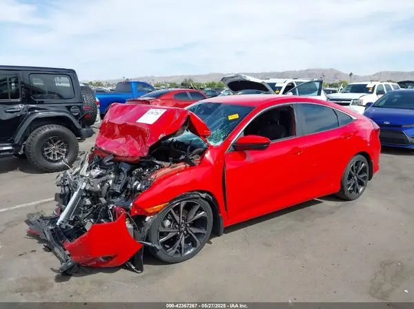2HGFC2F81KH548616 2019 HONDA CIVIC - Image 2