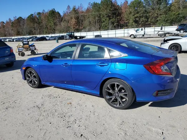 2HGFC2F81KH587044 2019 HONDA CIVIC - Image 2