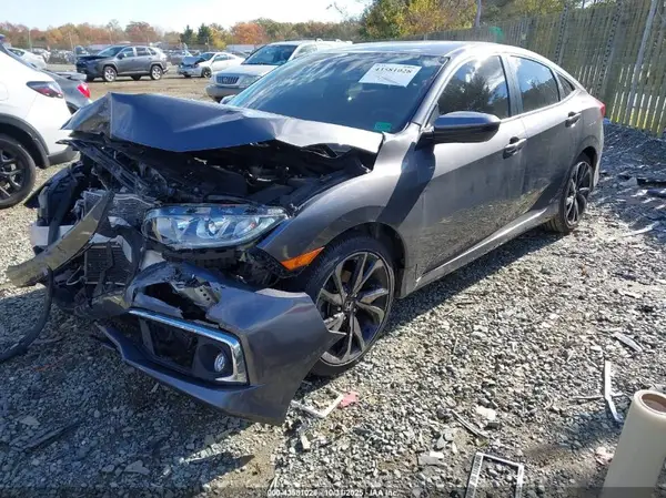2HGFC2F81KH594463 2019 HONDA CIVIC - Image 2