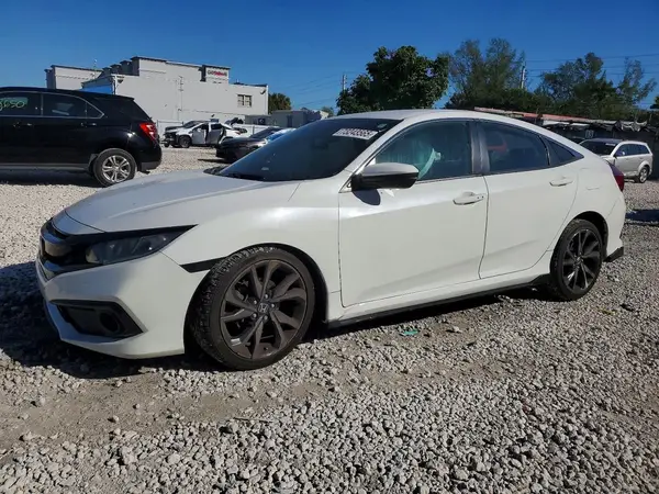 2HGFC2F81MH504389 2021 HONDA CIVIC - Image 1