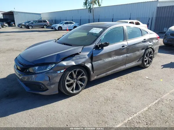 2HGFC2F81MH508314 2021 HONDA CIVIC - Image 2