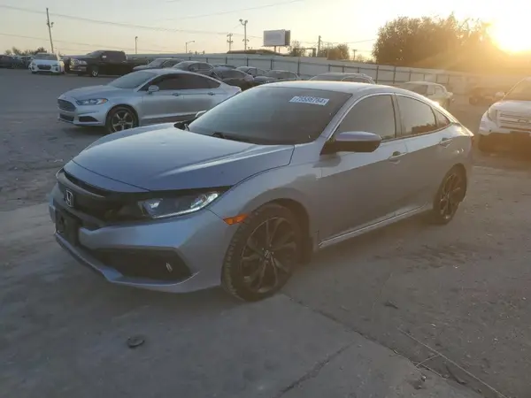 2HGFC2F81MH537036 2021 HONDA CIVIC - Image 1