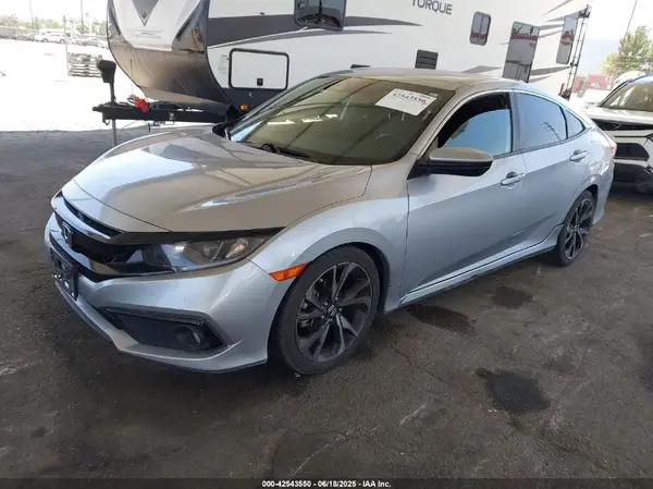 2HGFC2F81MH537487 2021 HONDA CIVIC - Image 2