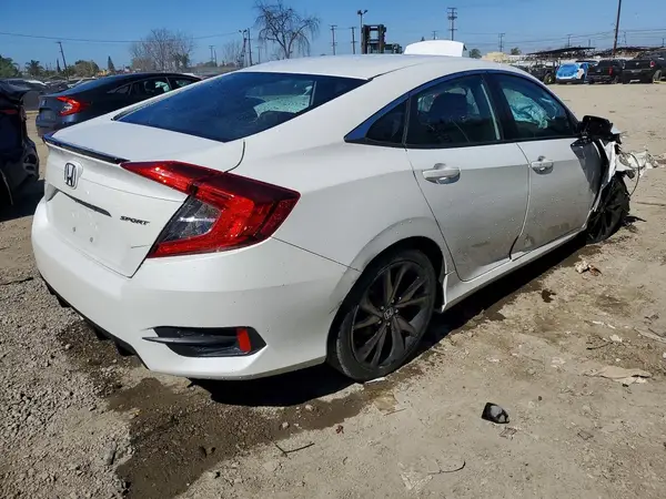 2021 HONDA CIVIC COPART lot 79601355 auction photo 3
