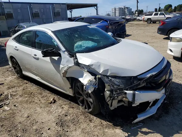 2021 HONDA CIVIC COPART lot 79601355 auction photo 4