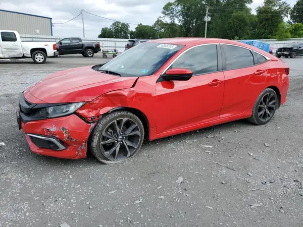 2HGFC2F82KH517116 2019 HONDA CIVIC - Image 1