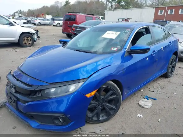 2HGFC2F82KH533865 2019 HONDA CIVIC - Image 2