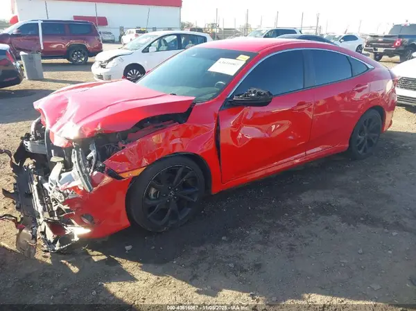 2HGFC2F82KH568017 2019 HONDA CIVIC - Image 2