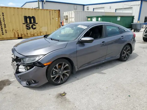 2HGFC2F82KH595623 2019 HONDA CIVIC - Image 1