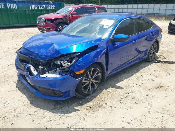 2HGFC2F82KH596867 2019 HONDA CIVIC - Image 2