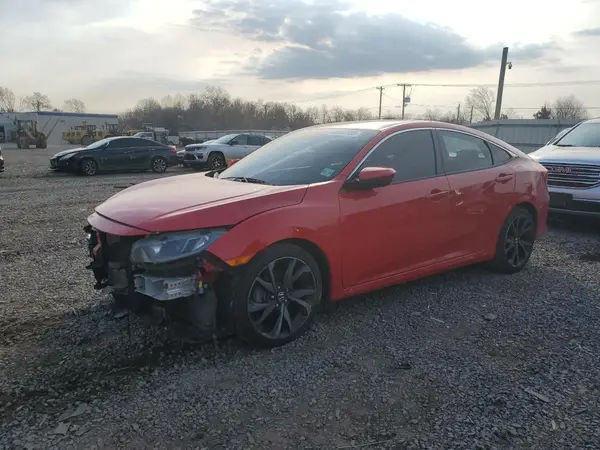 2HGFC2F82KH597601 2019 HONDA CIVIC - Image 1