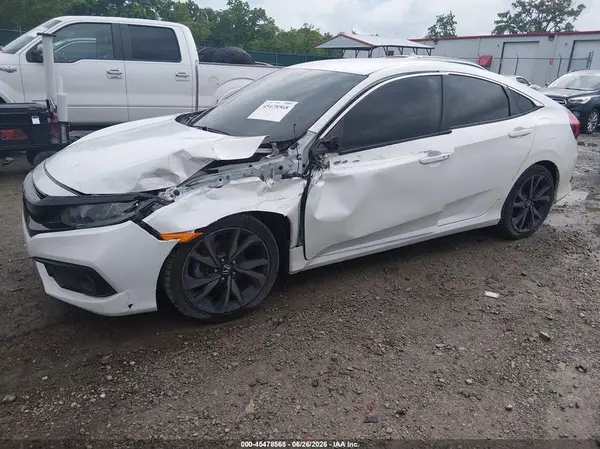 2HGFC2F82KH600626 2019 HONDA CIVIC - Image 2
