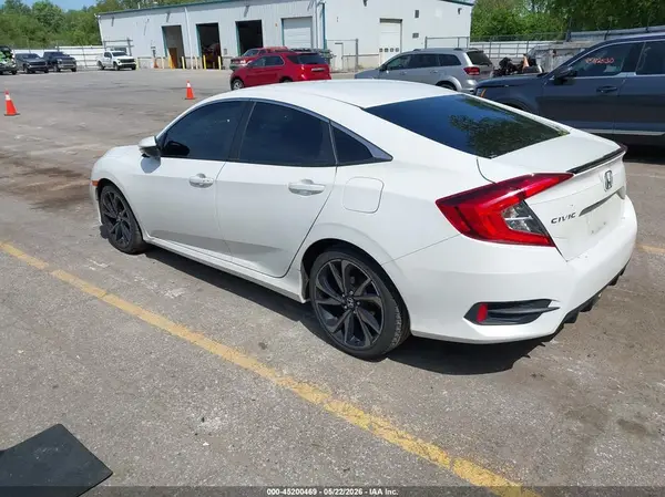 2020 HONDA CIVIC IAAI lot 45200469 auction photo 3