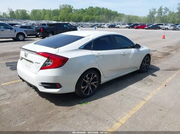 2020 HONDA CIVIC IAAI lot 45200469 auction photo 4