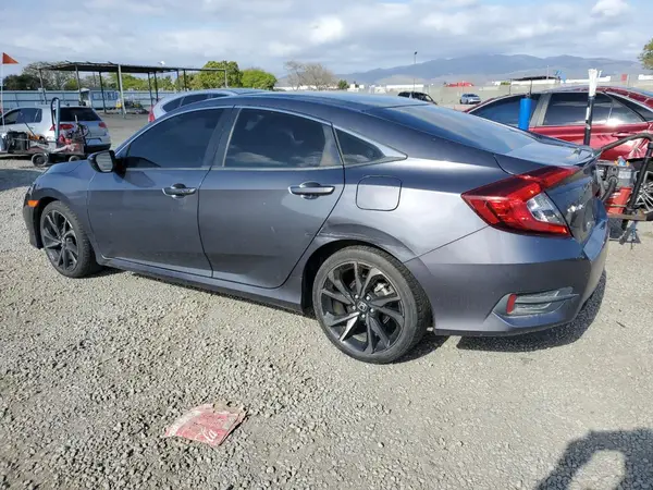 2HGFC2F82MH554394 2021 HONDA CIVIC - Image 2