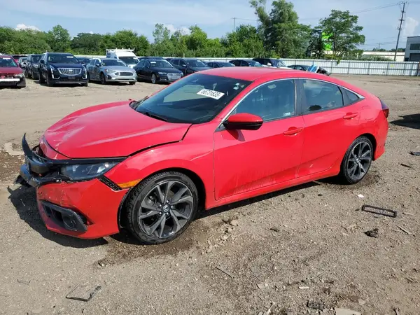 2HGFC2F82MH554637 2021 HONDA CIVIC - Image 1