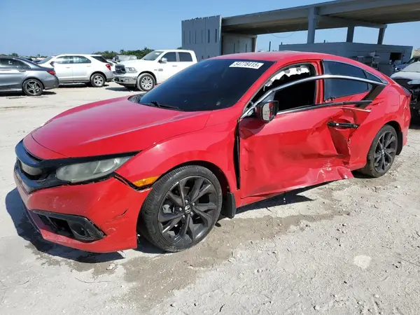2HGFC2F83KH501409 2019 HONDA CIVIC - Image 1