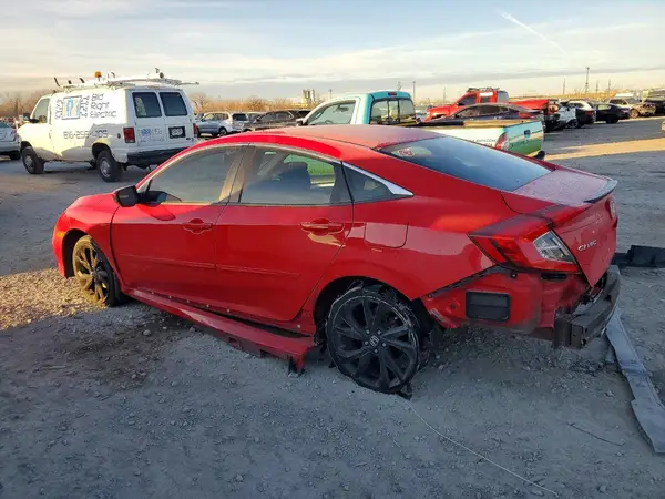 2HGFC2F83KH501443 2019 HONDA CIVIC - Image 2