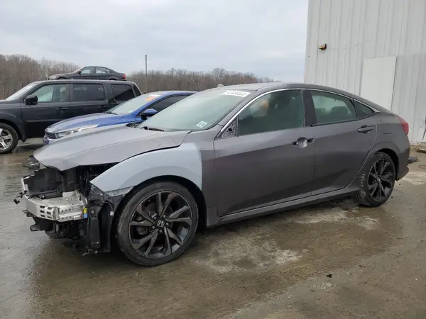 2HGFC2F83KH502821 2019 HONDA CIVIC - Image 1