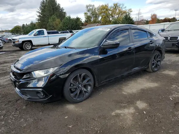 2HGFC2F83KH504777 2019 HONDA CIVIC - Image 1