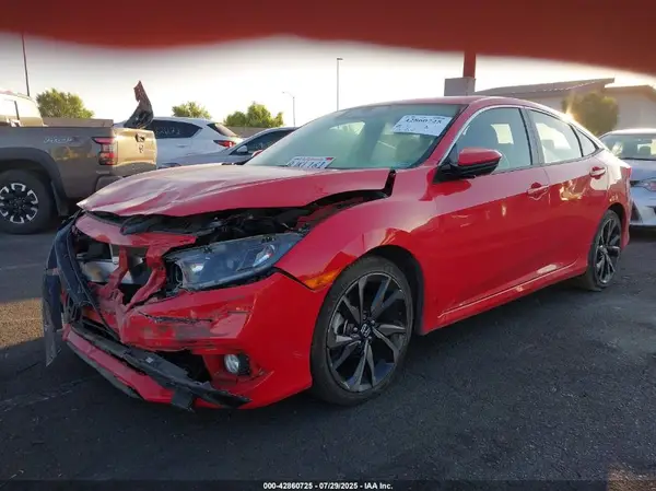 2HGFC2F83KH520848 2019 HONDA CIVIC - Image 2