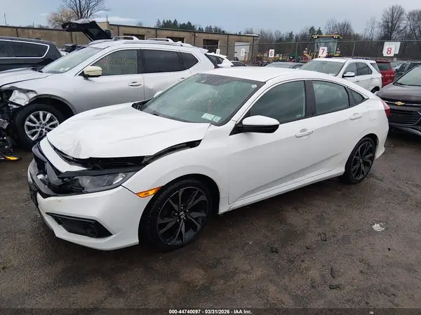 2HGFC2F83KH522292 2019 HONDA CIVIC - Image 2