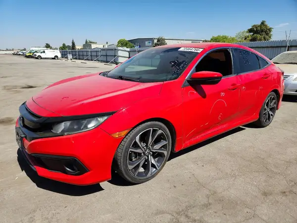 2HGFC2F83KH540212 2019 HONDA CIVIC - Image 1