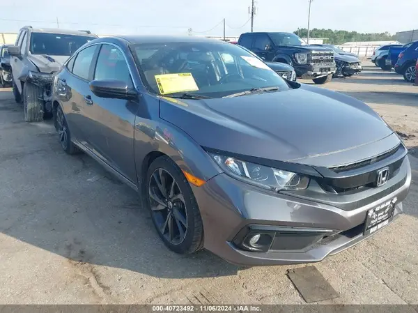 2HGFC2F83KH554630 2019 HONDA CIVIC - Image 1