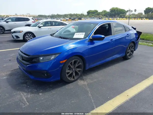 2HGFC2F83KH576725 2019 HONDA CIVIC - Image 2