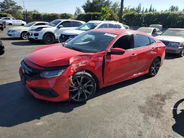 2HGFC2F83KH578197 2019 HONDA CIVIC - Image 1
