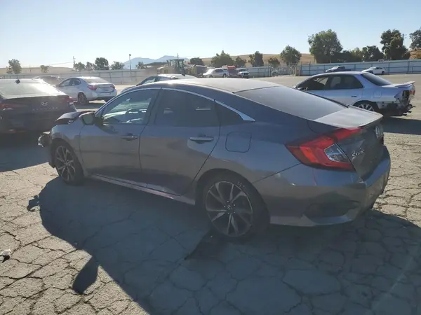 2HGFC2F83KH582542 2019 HONDA CIVIC - Image 2
