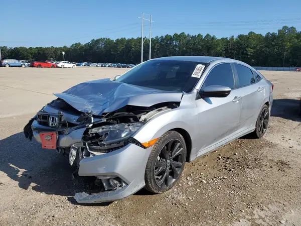 2HGFC2F83KH593380 2019 HONDA CIVIC - Image 1